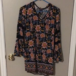 Floral dress -with pockets!!